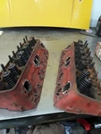 1963 Corvette Original Heads 3795896 Date F 15 And 13 Ncrs. Fixed Price $399.00.