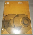 Cummins Nh Nta 855 C.i.d. NTC-475 Big Cam Engine Service Shop Repair Manual. Fixed Price $69.99.