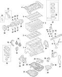 Genuine Volkswagen Cylinder Head 04E-103-061-F. Fixed Price $1678.48.