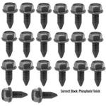 (20PCS) Fender Bolt Kit! For Mopar Body Cuda Duster Dart Belvedere Etc. Fixed Price $16.95.