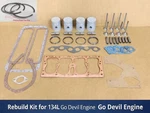 Engine Overhaul Kit Fits Willys Jeep Mb Ford Gpw CJ2A CJ3A M38 -134L Flat Head. Fixed Price $240.00.